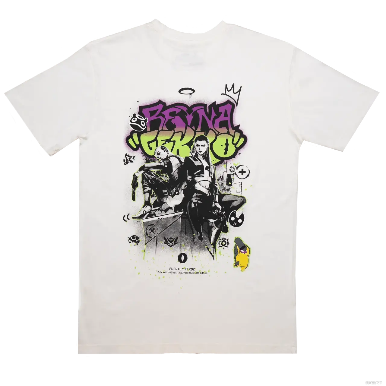 『VALORANT』エージェントがポップな姿で登場「スパイクラッシュ」がテーマのTシャツがRiot Store Japanにて新発売―ヴァイパー、レイナ＆ゲッコーがおしゃれにデザインされたシャツも販売！