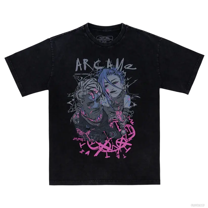 ジンクス、ヴァイ、ケイトリン、エコーなどがおしゃれにデザインされた「Arcane」アパレルがRiot Store Japanに新登場！イーシャ、セヴィカがデザインされたTシャツも【リーグ・オブ・レジェンド】