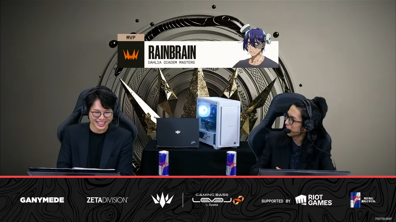 マスターズカップDay2勝利は「Dahlia Diadem MASTERS」、バロンを取れる男“Rainbrain”が逆転の一手を決めてMVPに【LTK プレイバック】