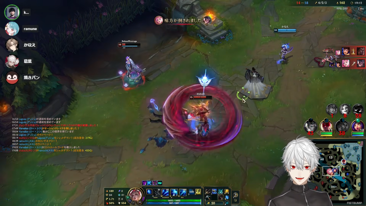 「イブラヒム＆ローレン vs 叶＆葛葉」のBOT対決が実現！久々の『LoL』でも大盛り上がりの「レオカス」をプレイバック