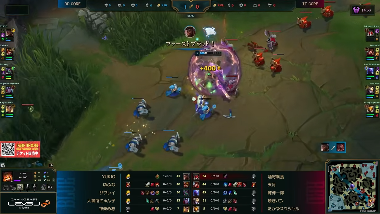 たかやスペシャルのバードが最終戦をゲームメイク！「IT CORE」が5勝1敗で首位フィニッシュ【LTK プレイバック】