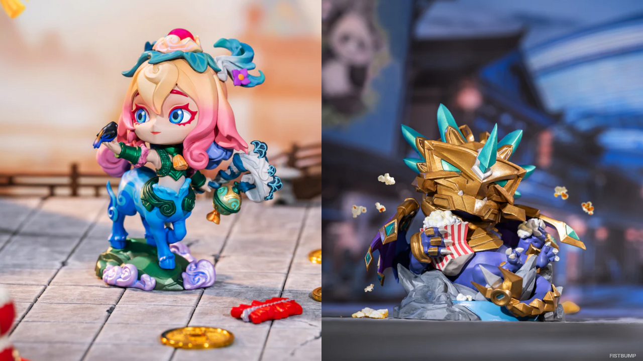 かわいくデフォルメされた「山海絵巻伝 リリア」フィギュアがRiot Store Japanに新発売―ポップコーンを持った「ヘクステックドレイク」も【リーグ・オブ・レジェンド】