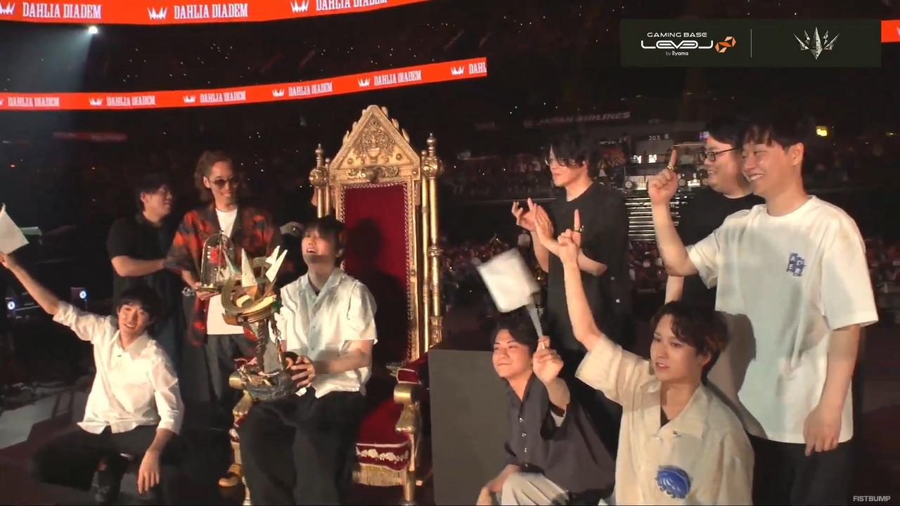 輝いたのはオレンジの結束力！「Dahlia Diadem」がオフラインを6戦全勝で駆け抜けLTKシーズン3王座に輝く【LTK（League The k4sen）シーズン3】