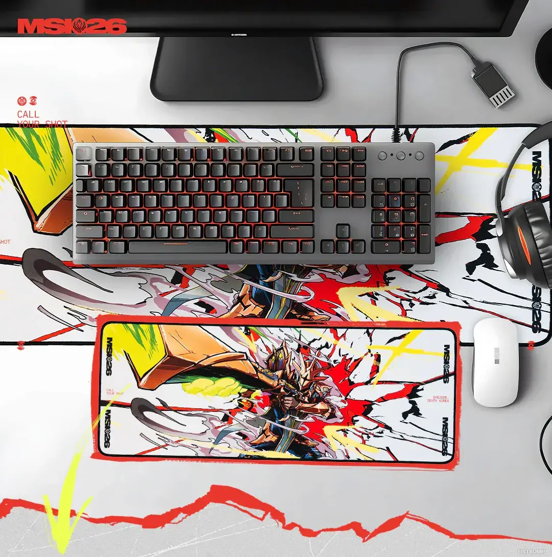 “破られし盟約ジン”がデザインされた「MSI 2026」デスクマットがRiot Store Japanにて数量限定で予約受付開始！【リーグ・オブ・レジェンド】