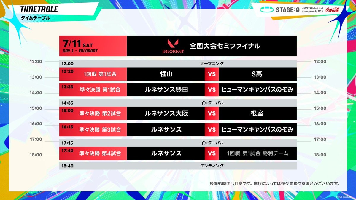 neth、Rainbrainがウォチパで大会を盛り上げる！高校対抗eスポーツ大会「STAGE:0」『VALORANT』『LoL』セミファイナルが7月11日（土）・12日（日）に開催