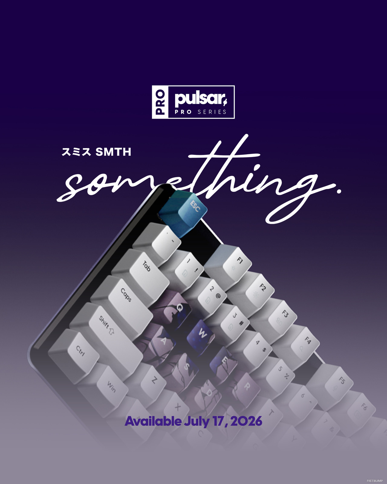 PRX 「something」モデルのキーボード「d4v41」モデルのマウスパッドが新登場―Pulsarとプロ選手が共同開発する「Pro Series」から販売