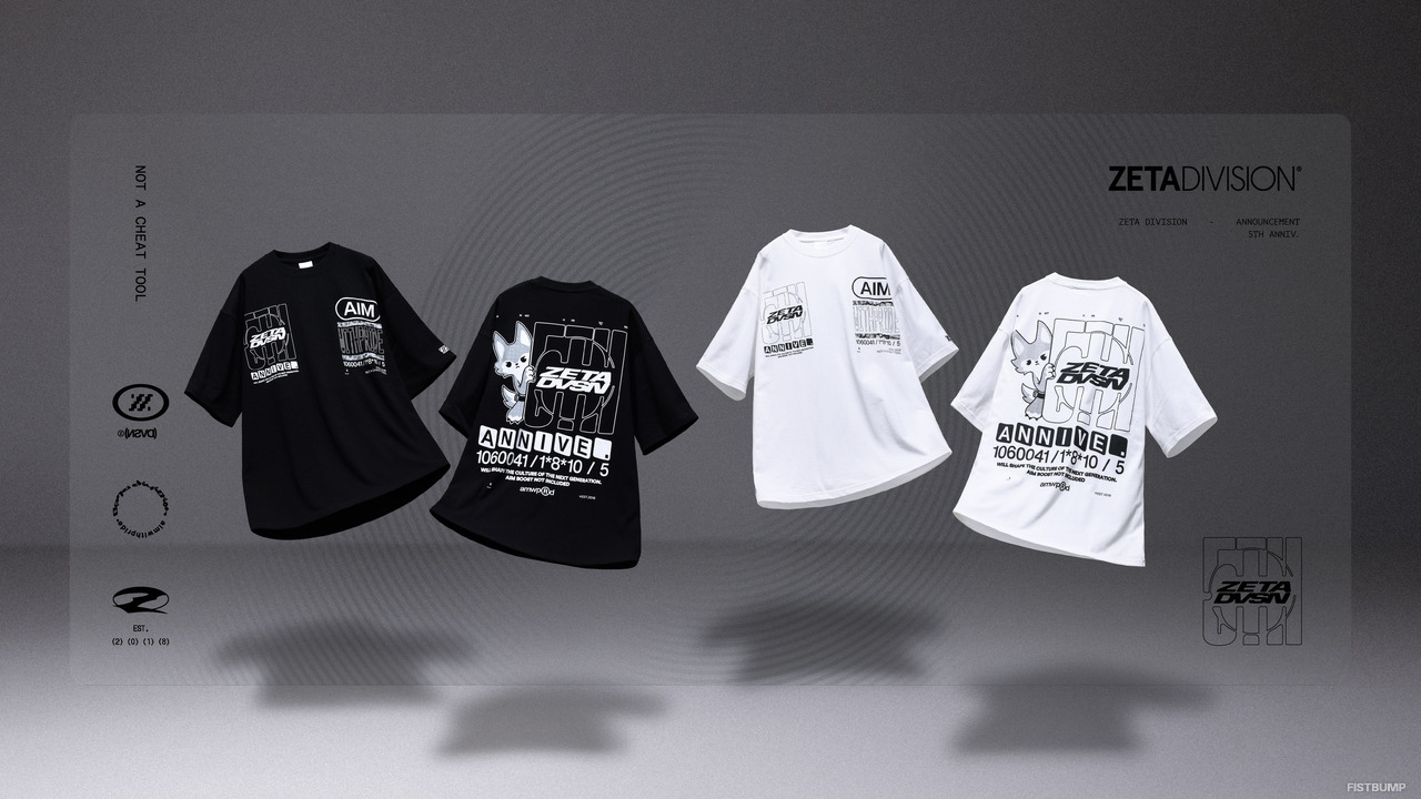 設立5周年を記念したイベント「ZETA DIVISION 5TH ANNIVERSARY POP UP」の詳細が発表―入場整理券は公式アプリにて7月25日（土）12時から先着で配布