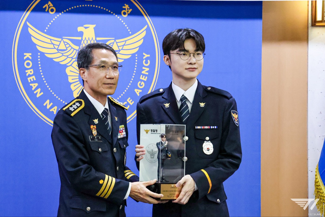 「警察官Faker」実装！？韓国警察庁から「サイバー賭博自首制度」の広報大使&名誉警察官に任命される【リーグ・オブ・レジェンド】