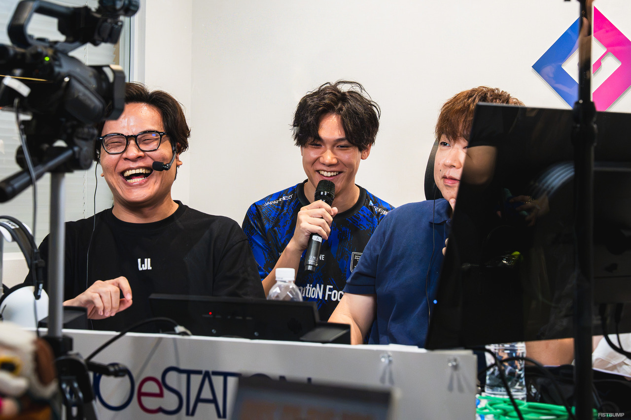 「どっちが悪い？（笑）」EugeoとEntyの“プロレス”で会場も沸いた「LJL 新旧プロ エキシビションマッチ」―ベテランのマクロ vs 若手のフィジカルでプライドがぶつかり合うBO3【現地レポ】