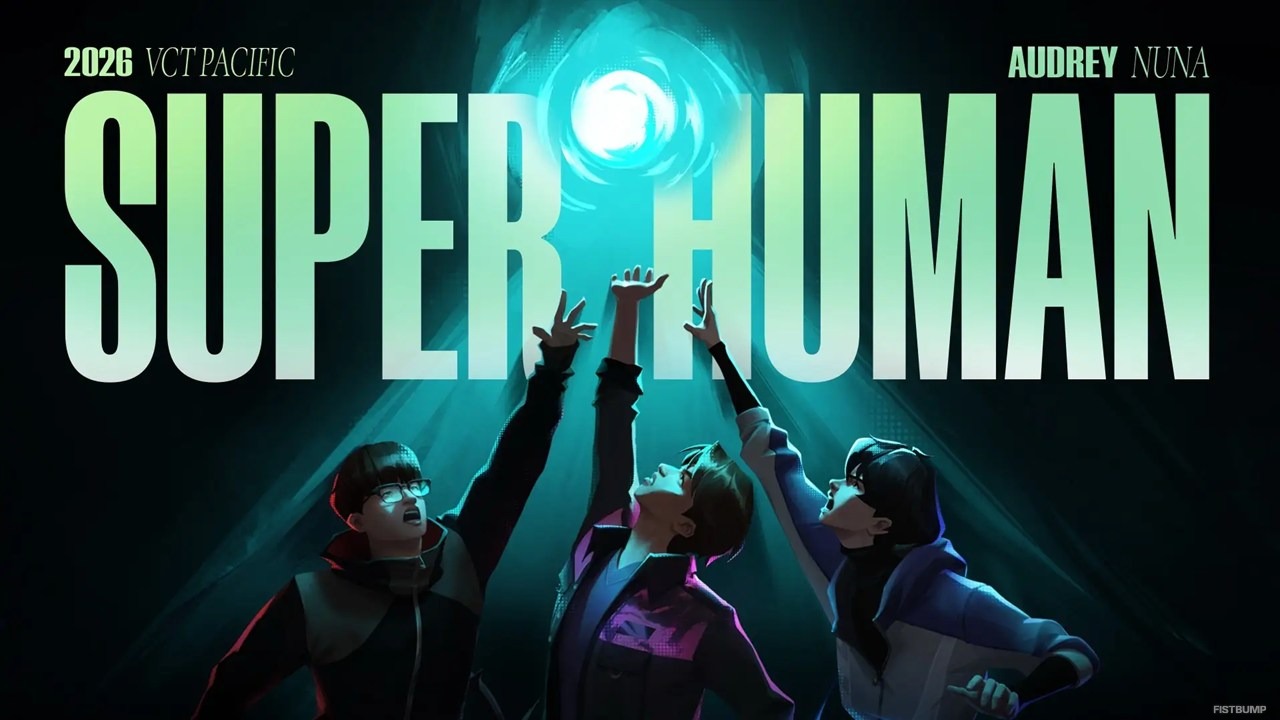 VCT Pacific Stage 2の公式アンセム「superHuman」を発表！「KPOPガールズ! デーモン・ハンターズ」で知られる気鋭アーティストAudrey Nunaとコラボ