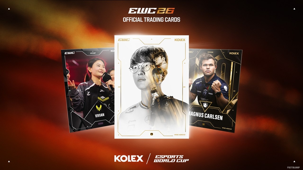 Faker、Chovy、Boasterほか著名eスポーツプレイヤーがTCGに―eスポーツワールドカップの公式トレーディングカードが登場