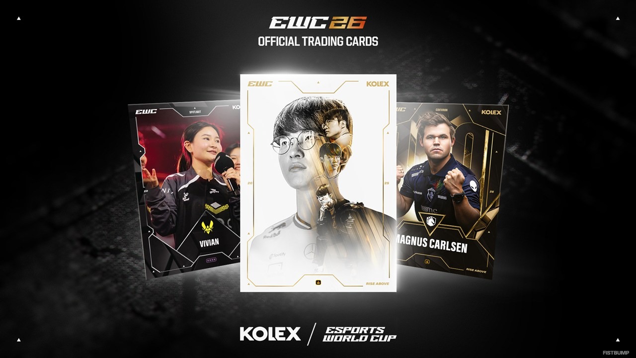 Faker、Chovy、Boasterほか著名eスポーツプレイヤーがTCGに―eスポーツワールドカップの公式トレーディングカードが登場