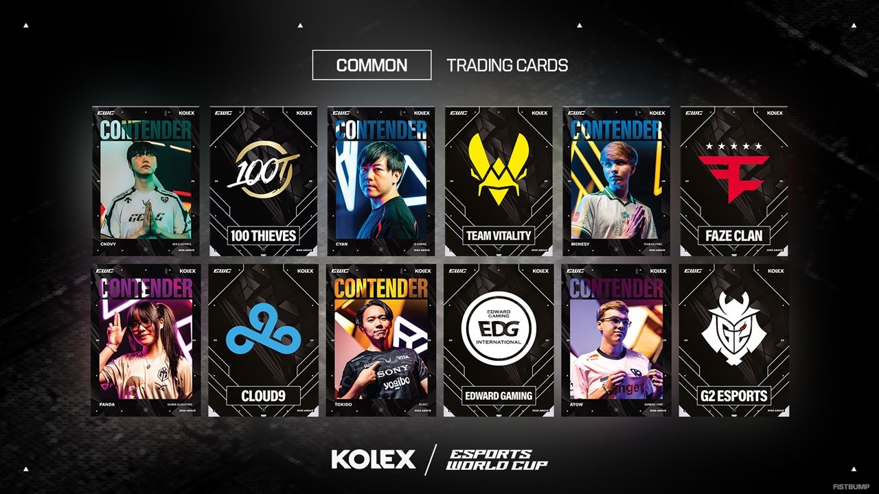 Faker、Chovy、Boasterほか著名eスポーツプレイヤーがTCGに―eスポーツワールドカップの公式トレーディングカードが登場