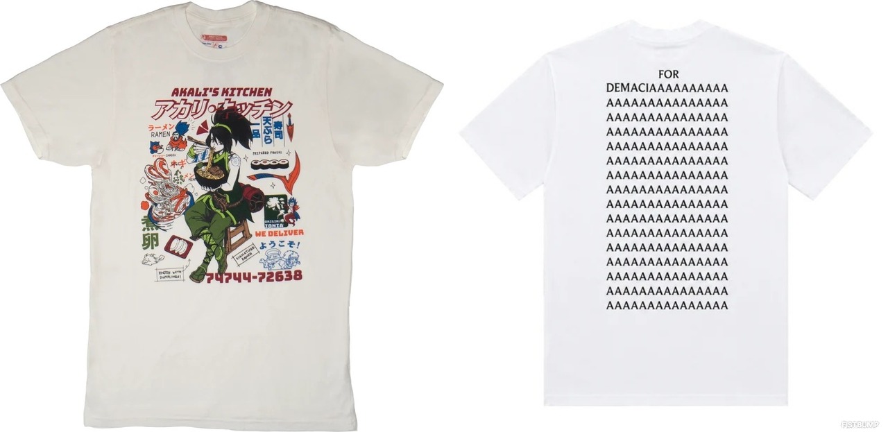デマーシアアアアアアア！人気Tシャツ「アカリ・キッチン」＆「ガレン for デマーシア」がRiot Store Japanで再び登場【リーグ・オブ・レジェンド】