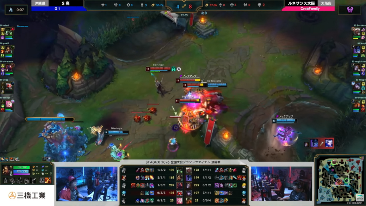 【優勝インタビュー】「STAGE:0」『LoL』部門の頂点に立ったのはS高「G1」！ 秘策「TOPワーウィック」と見事なエンド判断で勝負を決め高校王者に【リーグ・オブ・レジェンド】