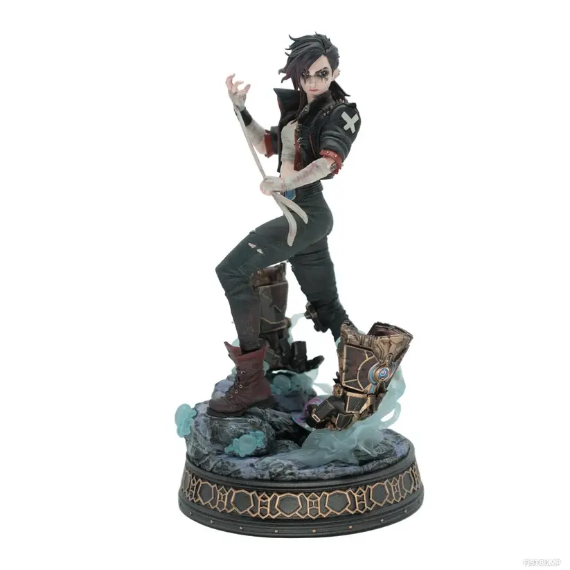 『LoL』アニメシリーズ「ARCANE」から「ヴァイ」の1/7スケールスタチューが登場―「アトラス・ガントレット」や「マーク・ウルフズ」ジャケットまで再現された一品【リーグ・オブ・レジェンド】