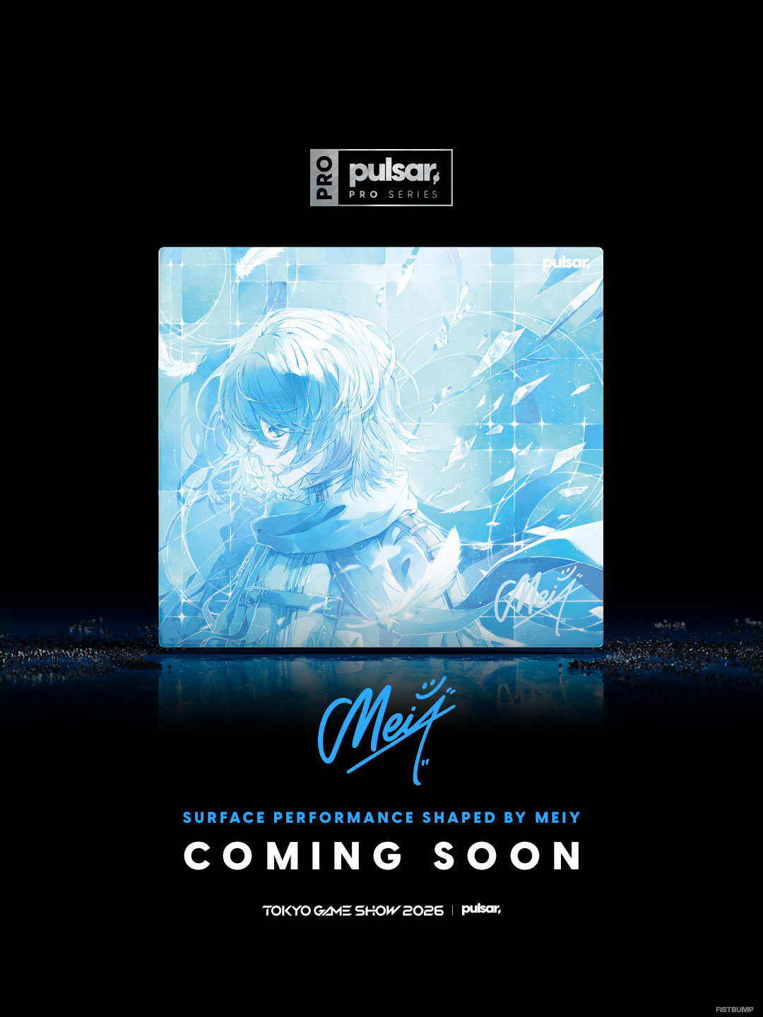 Meiy × Pulsar、コラボマウスパッド第二弾のデザインが公開―東京ゲームショウ2026でお披露目か