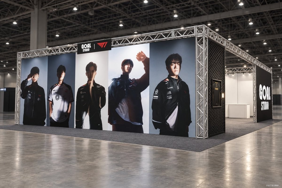 「T1 × GOALSTUDIO」ブースがTGS2026に出展―T1公式ユニフォームや韓国代表ユニフォームを販売
