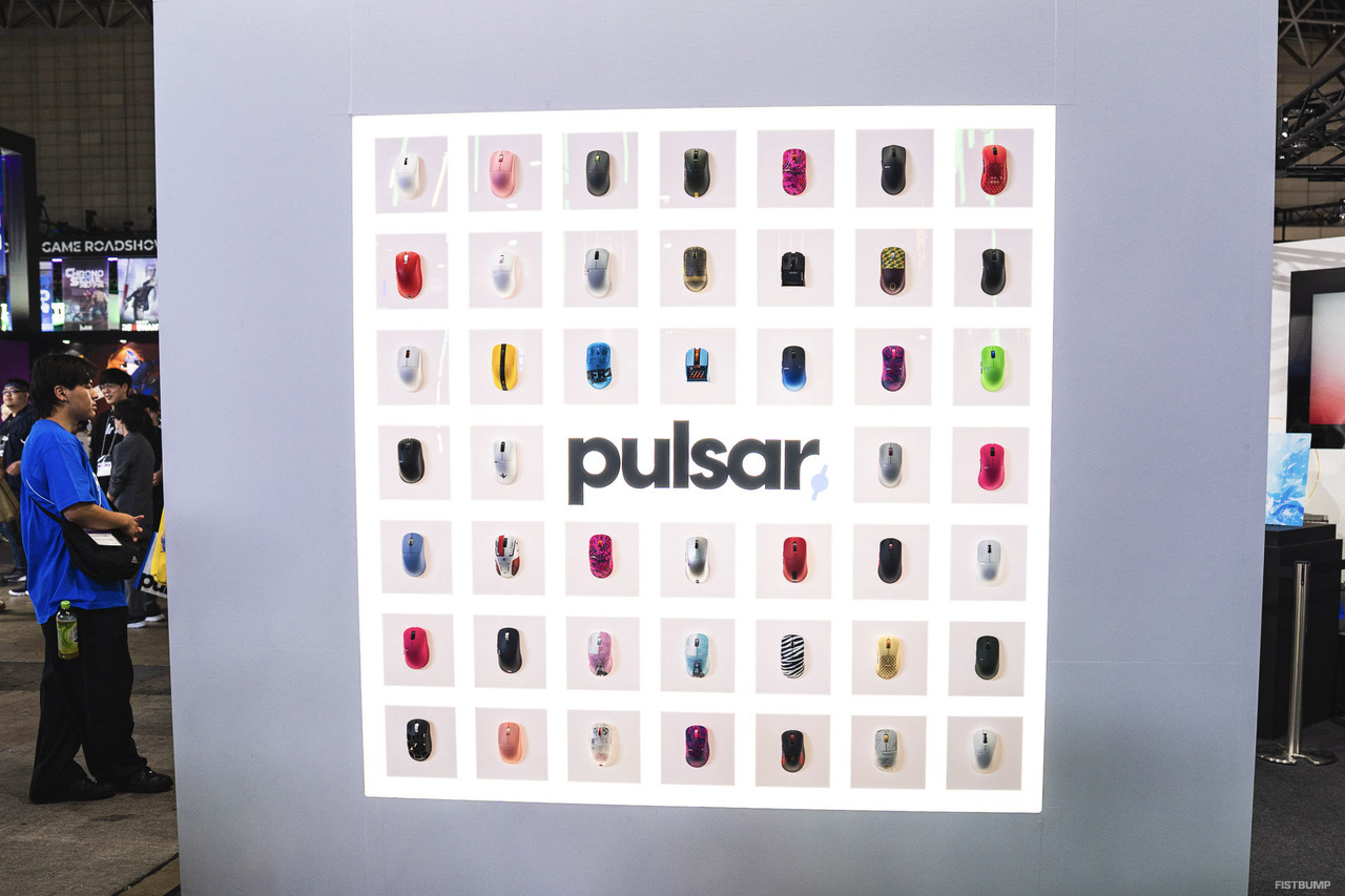 東京ゲームショウ2026「Pulsar」ブースを現地レポート！デバイス試遊やPRXユニフォーム、“somethingのパネルスタンド”も展示【TGS2026】