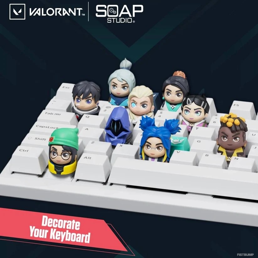 『VALORANT』エージェントのキーキャップがRiot Store Japanに登場―全15種のブラインドボックス、1箱1,320円で予約受付中