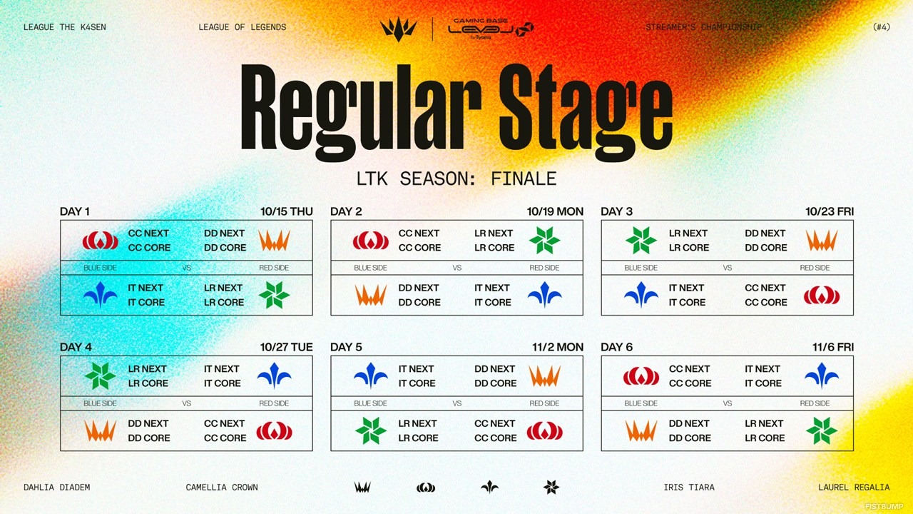 「LTK（League The k4sen）」シーズン フィナーレ…スケジュール・フォーマットが公開、10月15日開幕【リーグ・オブ・レジェンド】