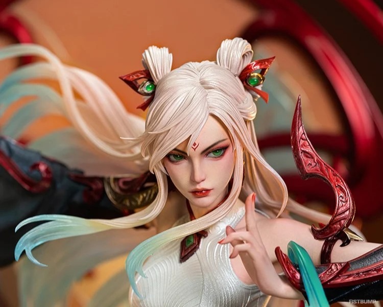 『LoL』「ミスメーカー イレリア」1/4スケールフィギュア、予約は10月7日まで―17万5000円、高さ54cmのLED内蔵モデル