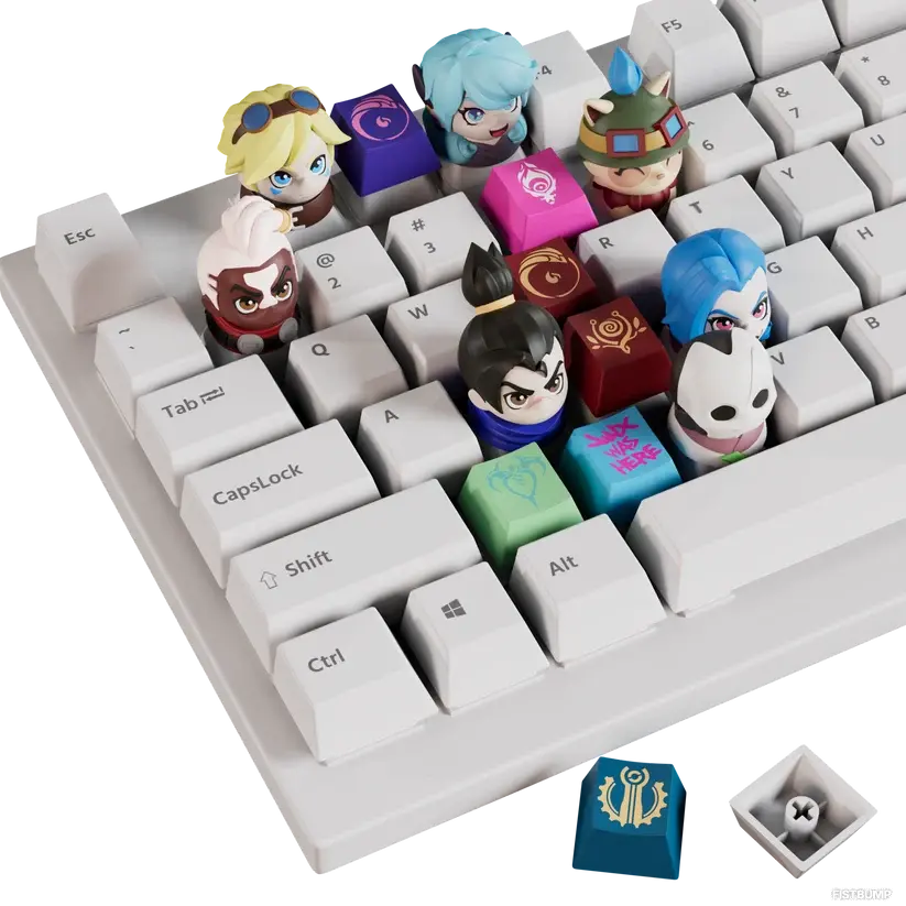 『LoL』キーキャップがRiot Store Japanにて再入荷！人気チャンピオンやミニオンがランダムで封入されたブラインドボックス型の商品