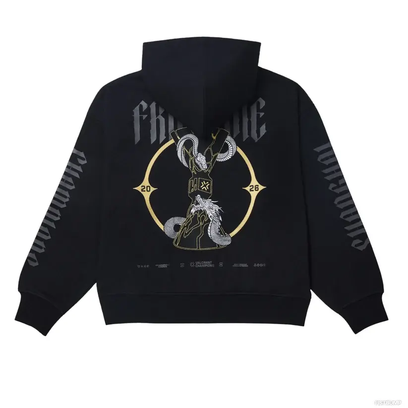 「VALORANT Champions Shanghai」オフィシャルアパレルがRiot Store Japanにて新発売！黒と金がベースのChampions仕様