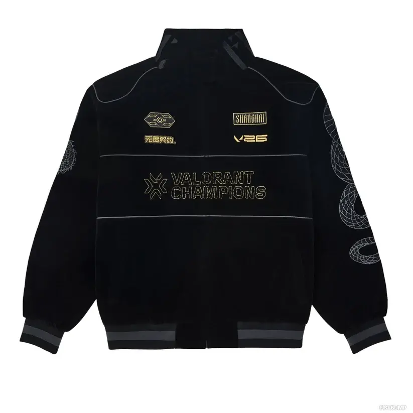 「VALORANT Champions Shanghai」オフィシャルアパレルがRiot Store Japanにて新発売！黒と金がベースのChampions仕様
