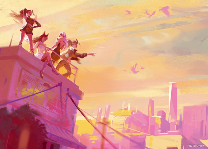 【LoL】「K/DA」がルイ・ヴィトンとのコラボを発表―日常生活を描いたトラベルブック「TEMPO POINT」を出版