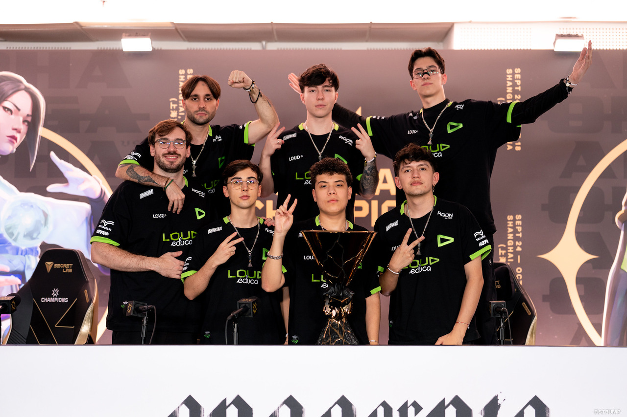 「いつか君の番が来る」LOUDが4年ぶりの世界王者に―erdeが最年少IGLでMVP、tkzinの父も祝福【VALORANT Champions 2026】