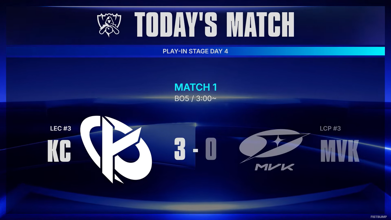 【Worlds 2026 Day 4結果】KCがスイスステージへ進出！プレイイファイナルでMKVを3-0で下す【リーグ・オブ・レジェンド】