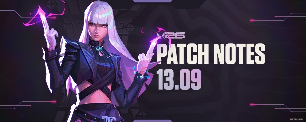 【VALORANT】パッチノート13.09が公開！新エージェント「ハッシュ」が実装…ほかにもウォーデン強化、クローヴ弱体化も