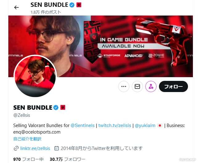 Zellsis、自らSEN BUNDLEになる―VCTの公式チームカプセルがまもなく販売終了、お忘れなく！【9月13日（金）午前6時まで】