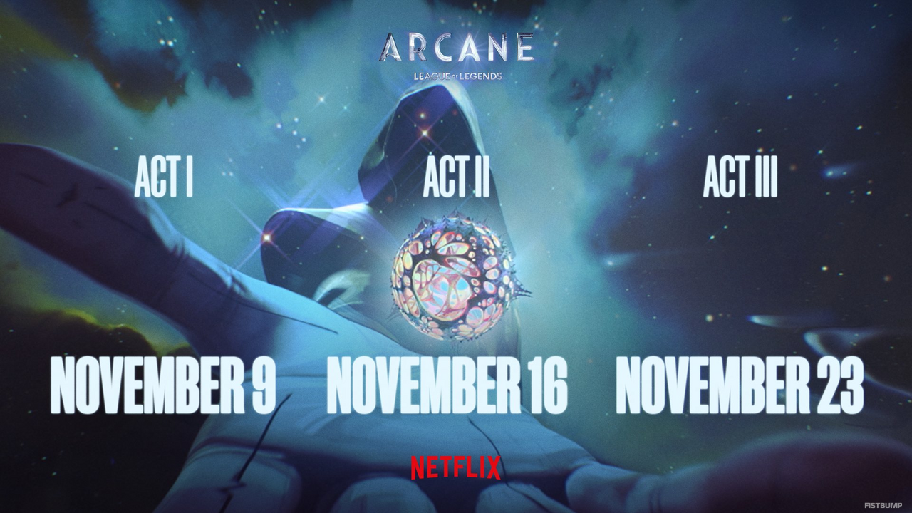 アーケイン（Arcane）シーズン2 ACT 1は11月9日（土）17時から配信！ACT 2は11月16日、ACT 3は11月23日に配信へ