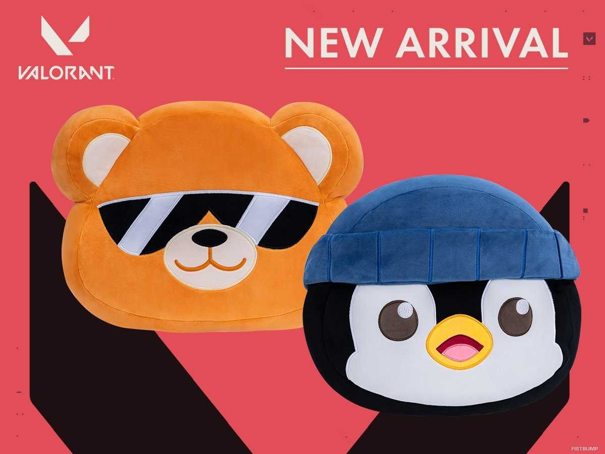 モッシュピットのストレス解消ボールやゲッコーアビリティーのマスコットキーホルダーなどがRiot Store Japanに登場！戦略ベア&ペンギンの大きめクッションも【VALORANT】