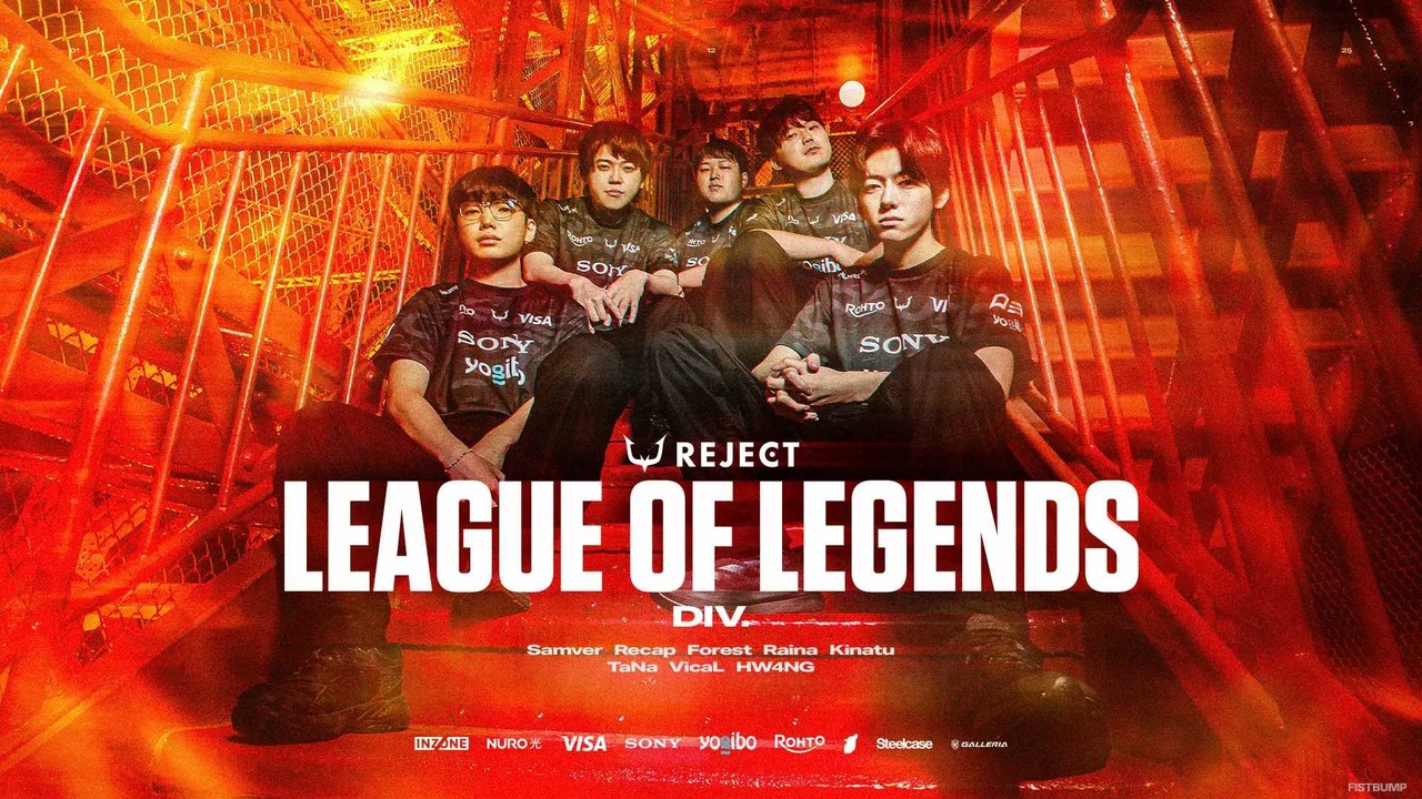 【LoL】REJECTが『リーグ・オブ・レジェンド』部門を新設―元SHG Forestなど強豪プレイヤーが加入…2025年のLJLへ挑む