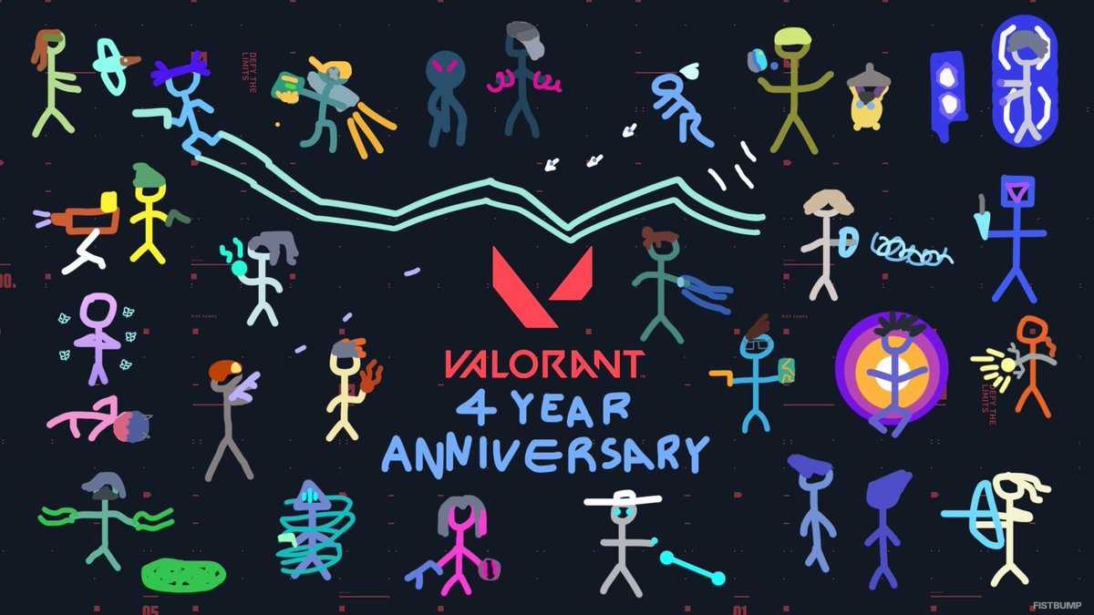 『VALORANT』がリリース4周年！全エージェント“棒人間”バージョンも公開…『Project A』として発表されたタクティカルシューターの足跡を辿る