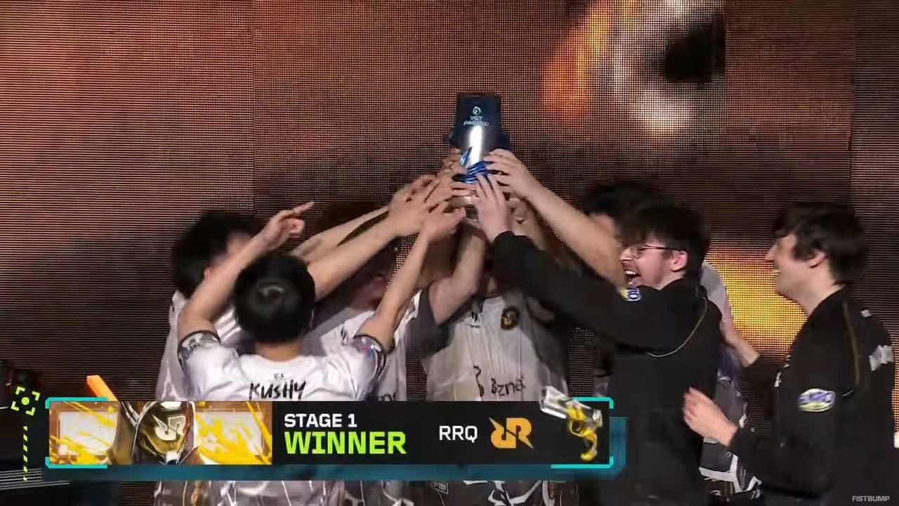 VCT Pacific 2025 Stage 1 優勝はRRQ！…Gen.Gを3-1で下し王者に、チームとして初の優勝