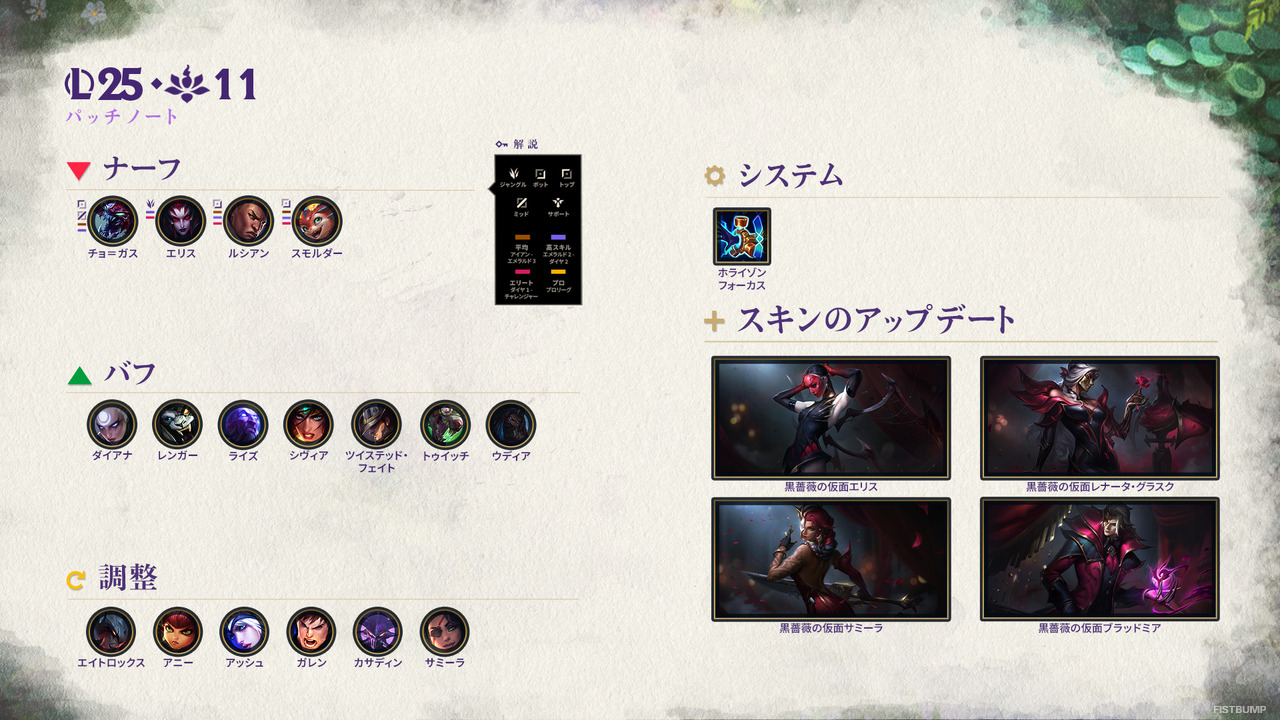 【LoL パッチノート25.11公開】ガレンなど17体に調整、ブロウル専用の大規模バランス調整に加え、キルアシスト獲得時のサウンドエフェクトも登場【リーグ・オブ・レジェンド】