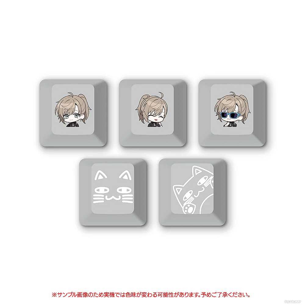 葛葉、叶、イブラヒムらのキーボード、キーキャップ、マウスパッドが登場！にじさんじ × ふもっふコラボゲーミングデバイス予約受付開始