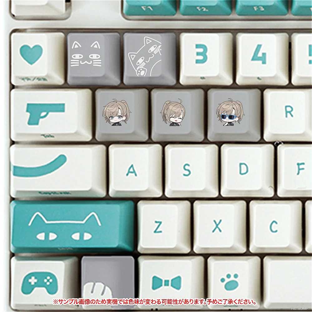葛葉、叶、イブラヒムらのキーボード、キーキャップ、マウスパッドが登場！にじさんじ × ふもっふコラボゲーミングデバイス予約受付開始