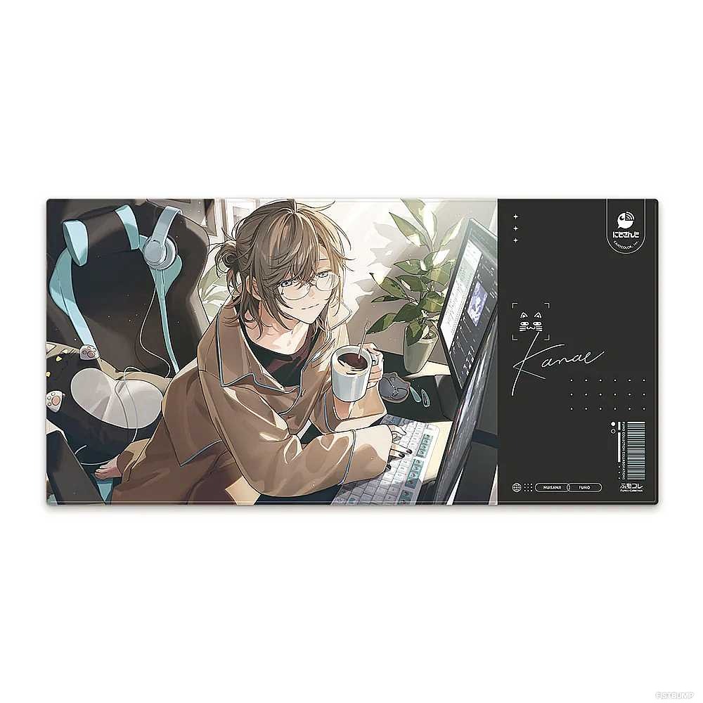 葛葉、叶、イブラヒムらのキーボード、キーキャップ、マウスパッドが登場！にじさんじ × ふもっふコラボゲーミングデバイス予約受付開始