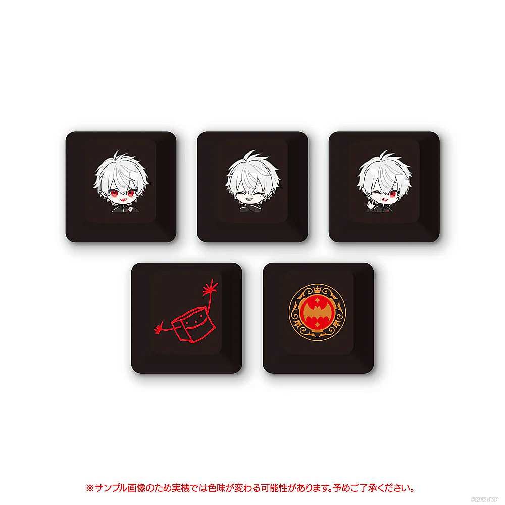 葛葉、叶、イブラヒムらのキーボード、キーキャップ、マウスパッドが登場！にじさんじ × ふもっふコラボゲーミングデバイス予約受付開始