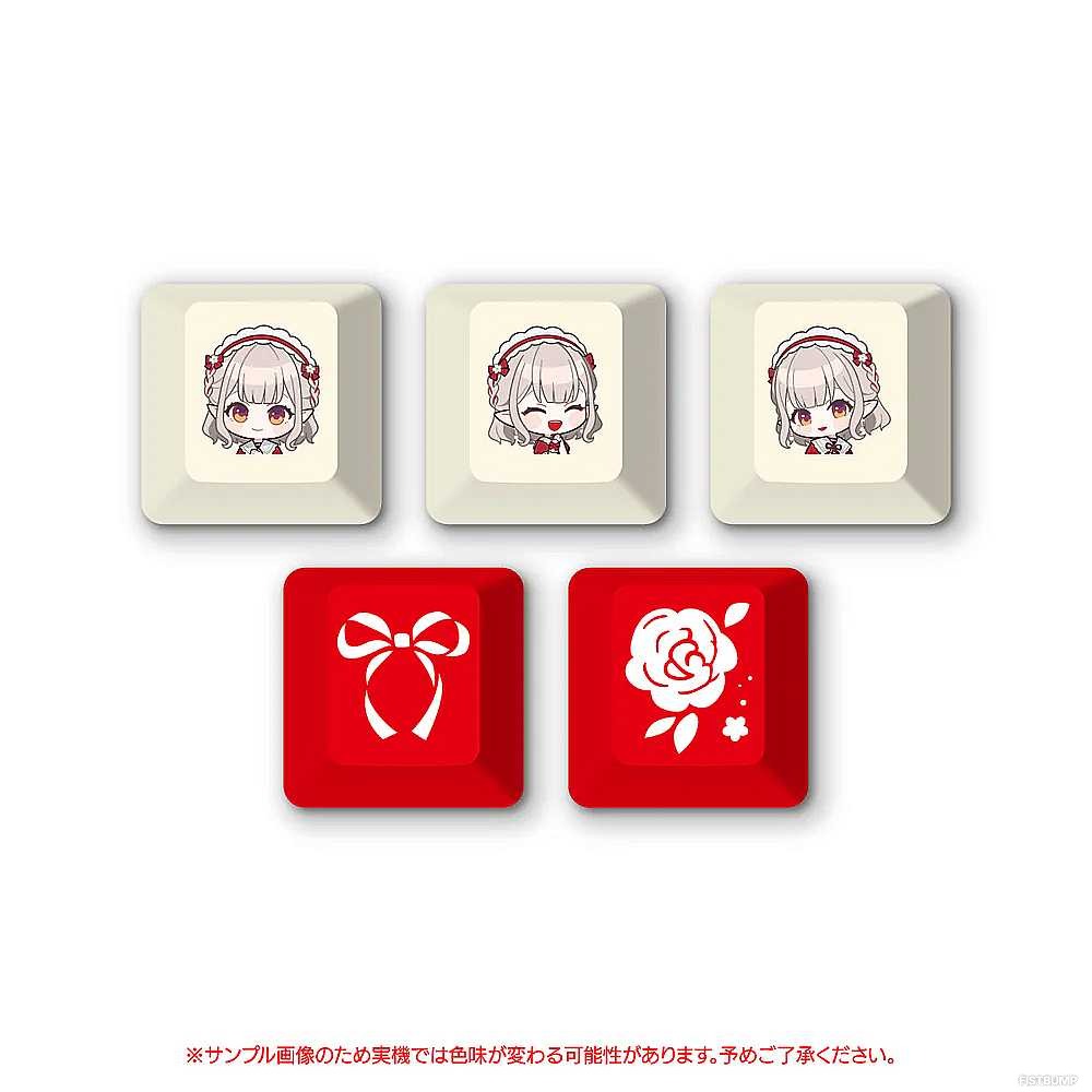葛葉、叶、イブラヒムらのキーボード、キーキャップ、マウスパッドが登場！にじさんじ × ふもっふコラボゲーミングデバイス予約受付開始