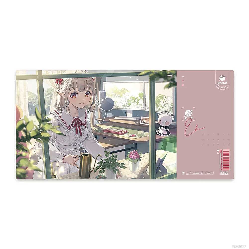 葛葉、叶、イブラヒムらのキーボード、キーキャップ、マウスパッドが登場！にじさんじ × ふもっふコラボゲーミングデバイス予約受付開始