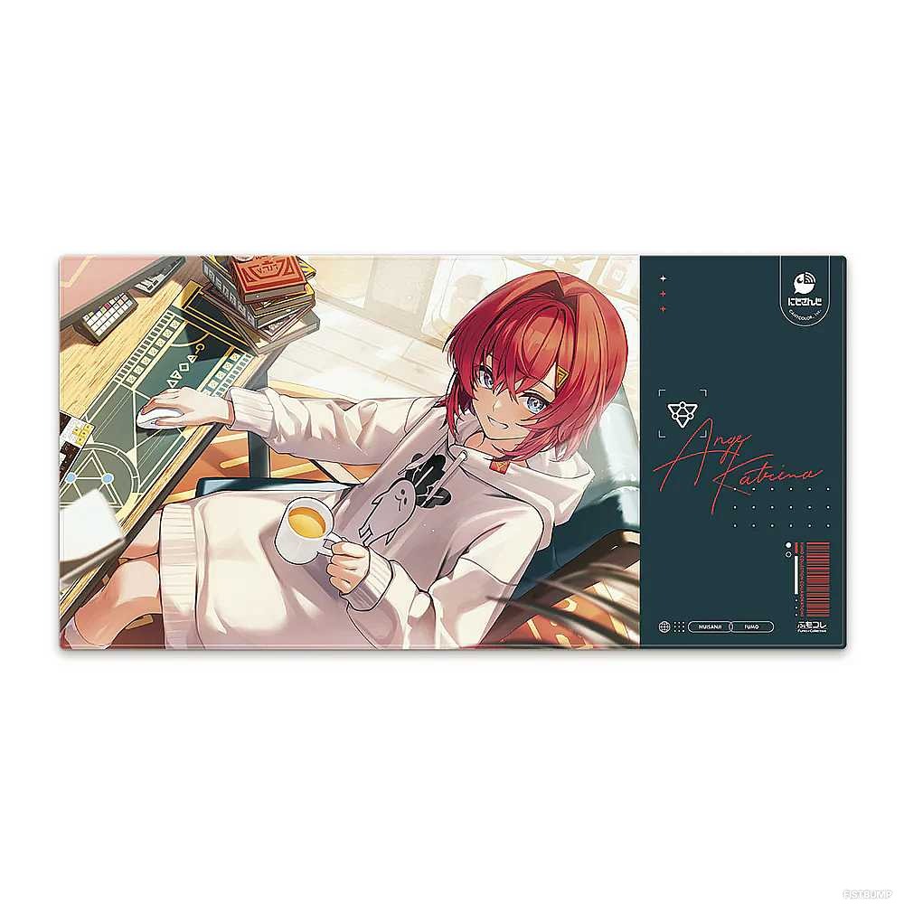 葛葉、叶、イブラヒムらのキーボード、キーキャップ、マウスパッドが登場！にじさんじ × ふもっふコラボゲーミングデバイス予約受付開始