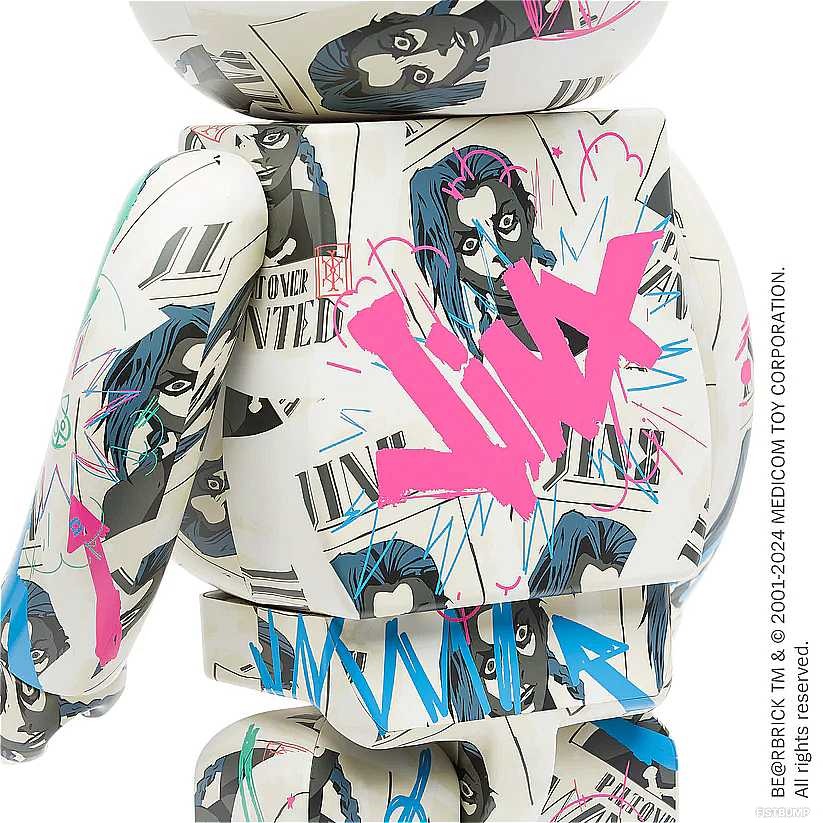 「BE@RBRICK × アーケイン」コラボプロダクトが発売！ジンクス指名手配書をデザイン―大きめサイズもラインナップ