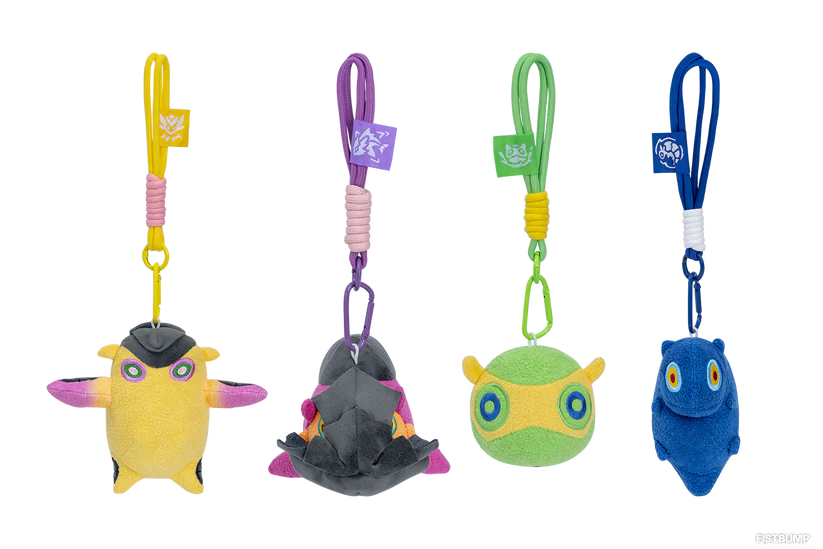 ウィングマンがスパイクを運ぶかわいいぬいぐるみが発売！ガンバディーのキーホルダーや、ゲッコーの仲間たちのマスコットホルダーも再登場【VALORANT】