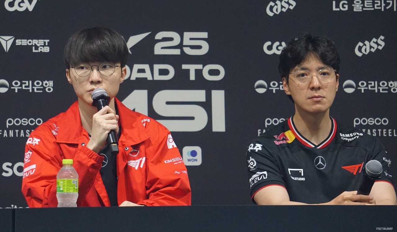 Faker「まだ勝利の余韻に浸る時間ではない」MSI進出へ王手をかけたT1 FakerとkkOma監督が意気込みを語る【LCK】